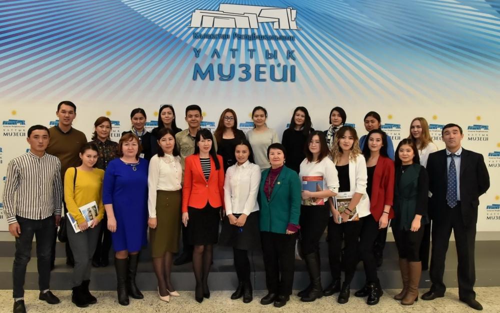 Встреча в Национальном музее Республики Казахстан