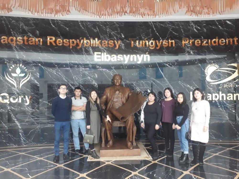 Студенты IV–курса специальности «Археология и этнология» посетили Библиотеку Первого Президента Республики Казахстан-Лидера Нации
