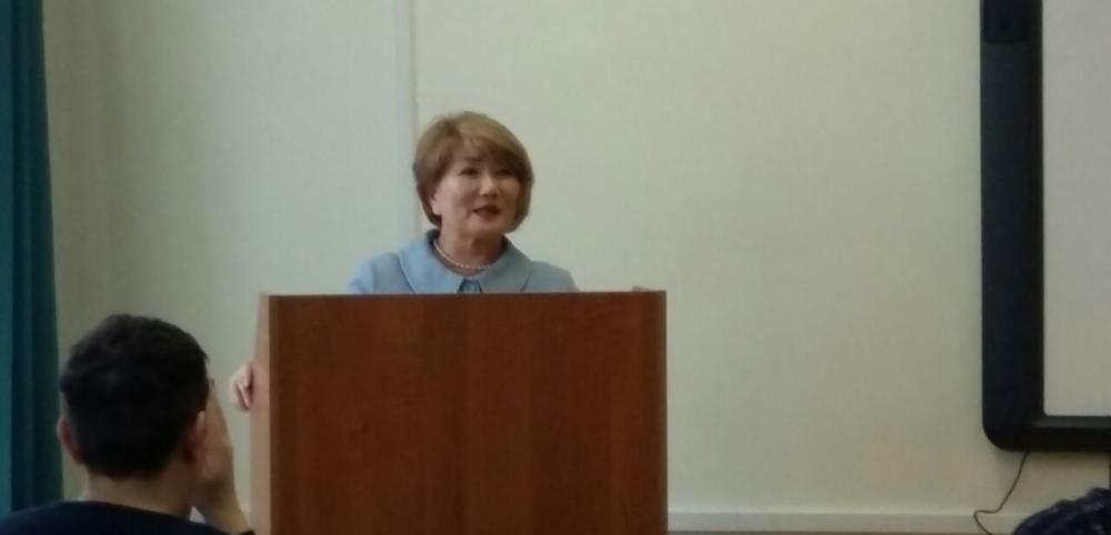 В Бурятском государственном университете состоялось гостевая лекция профессора З.О. Дукенбаевой