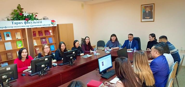 Состоялся семинар на тему «Вопросы формирования этнической территории казахского народа»