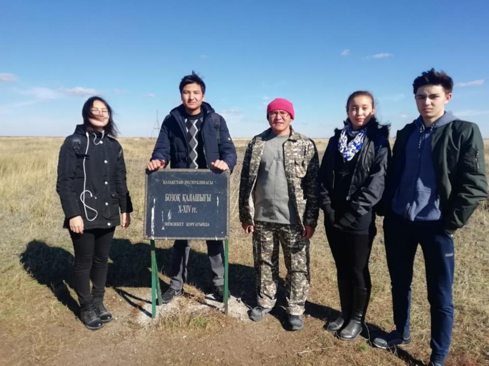 Открытая лекция на памятнике сакральной географии Казахстана городище Бозок